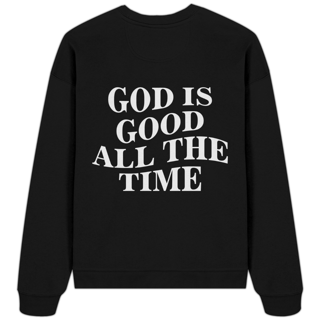 'God Is Good' Oversize Sweatshirt