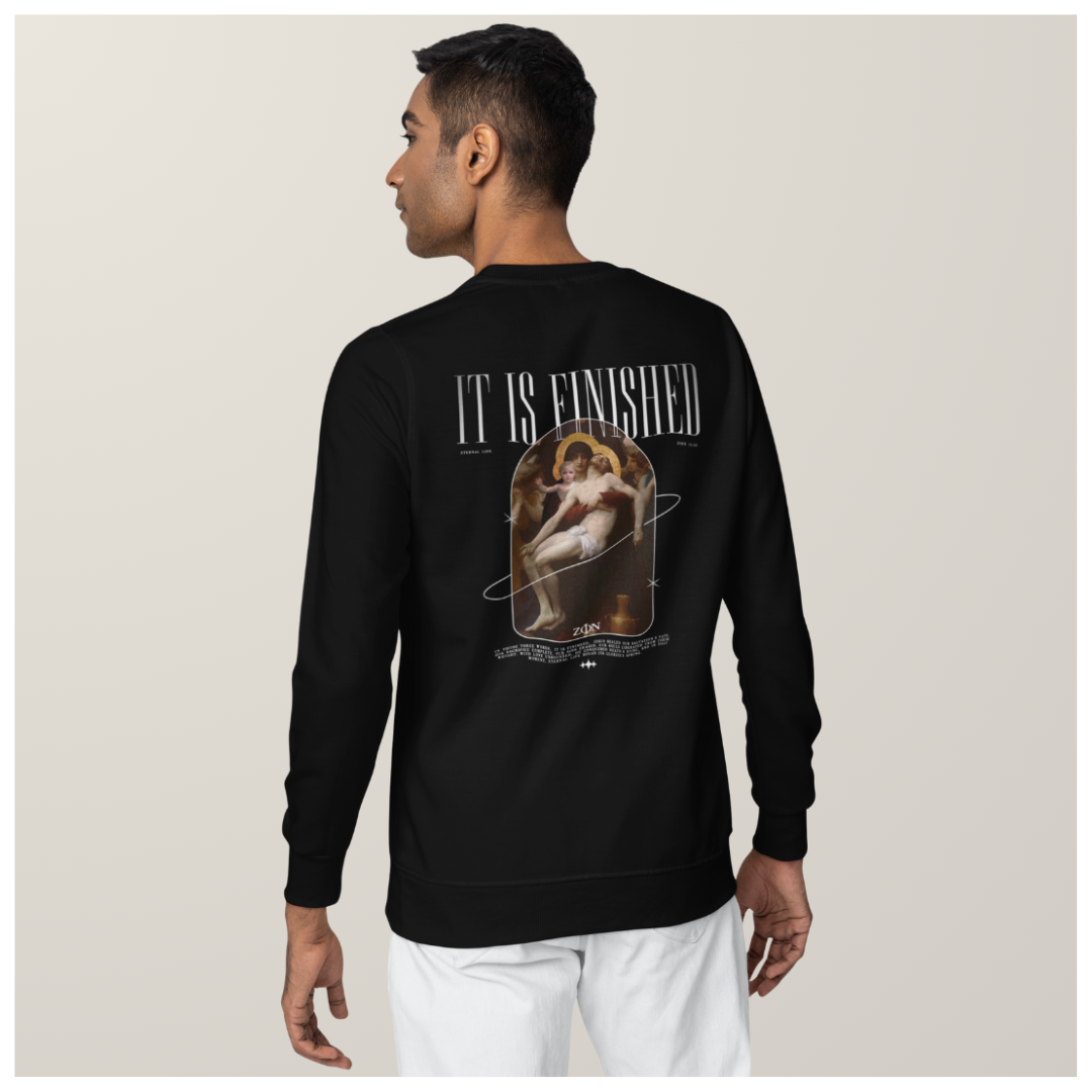 'It Is Finished' Organic Pullover