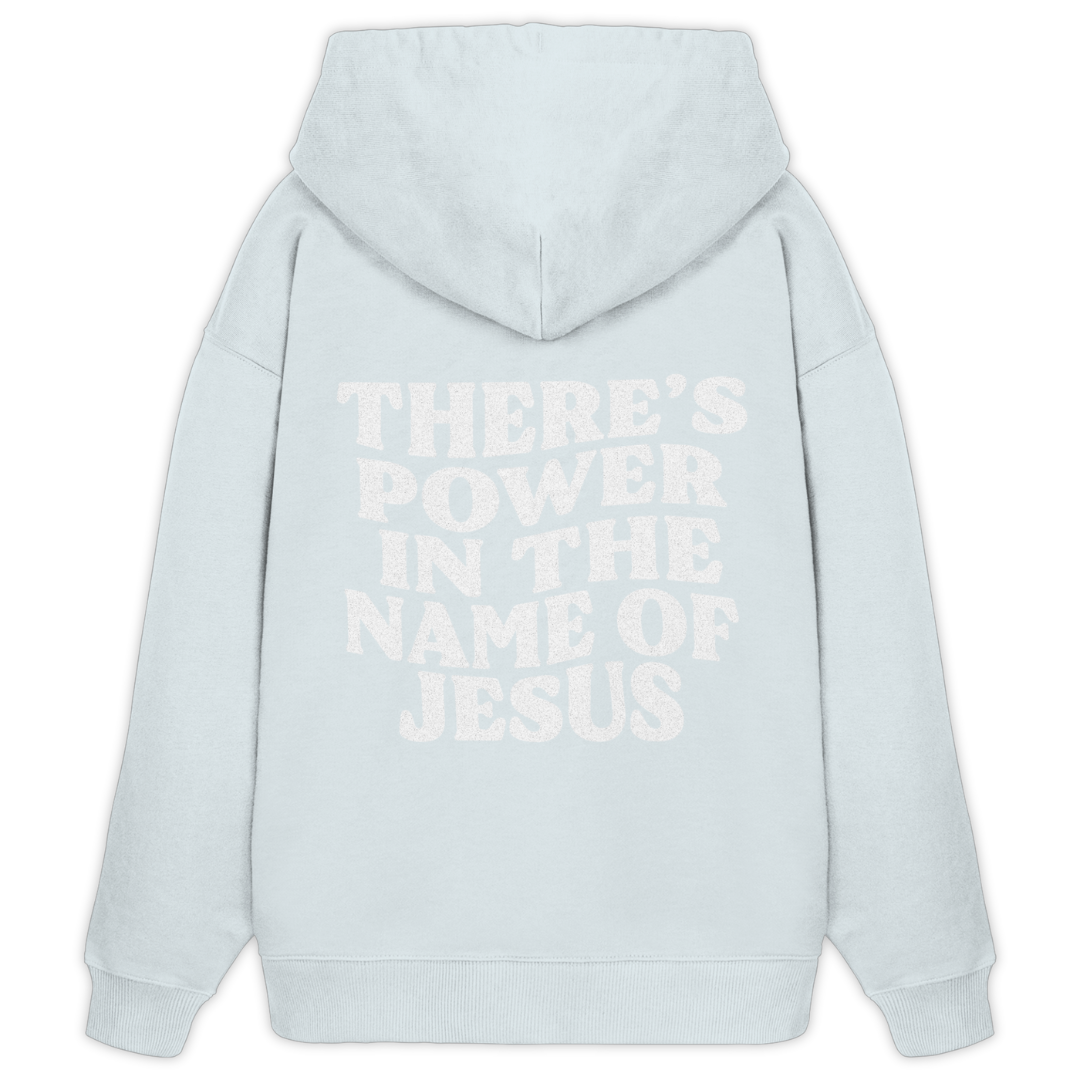'There Is Power In The Name Of Jesus' Oversize Hoodie
