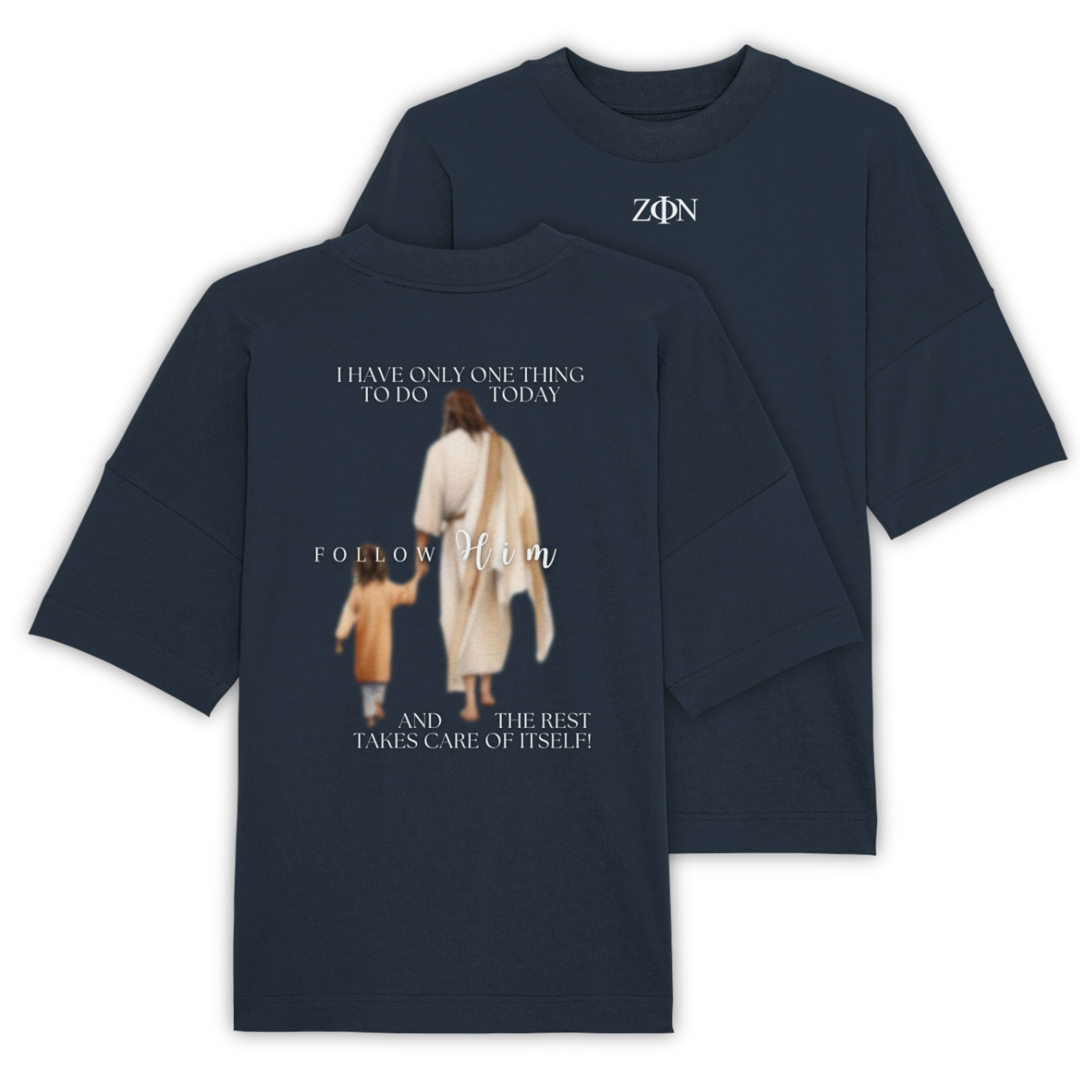 'Follow Him' Oversize T-Shirt