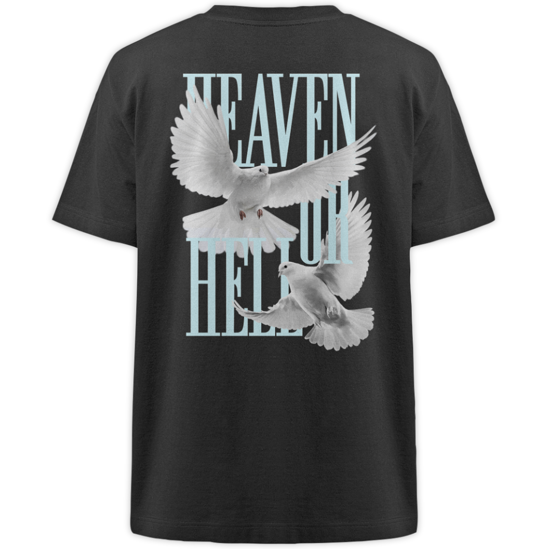 'Heaven Or Hell' Oversized Shirt