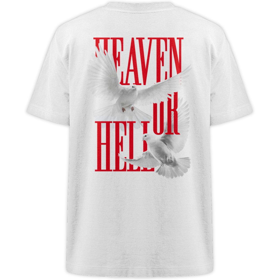 'Heaven Or Hell' Oversized Shirt
