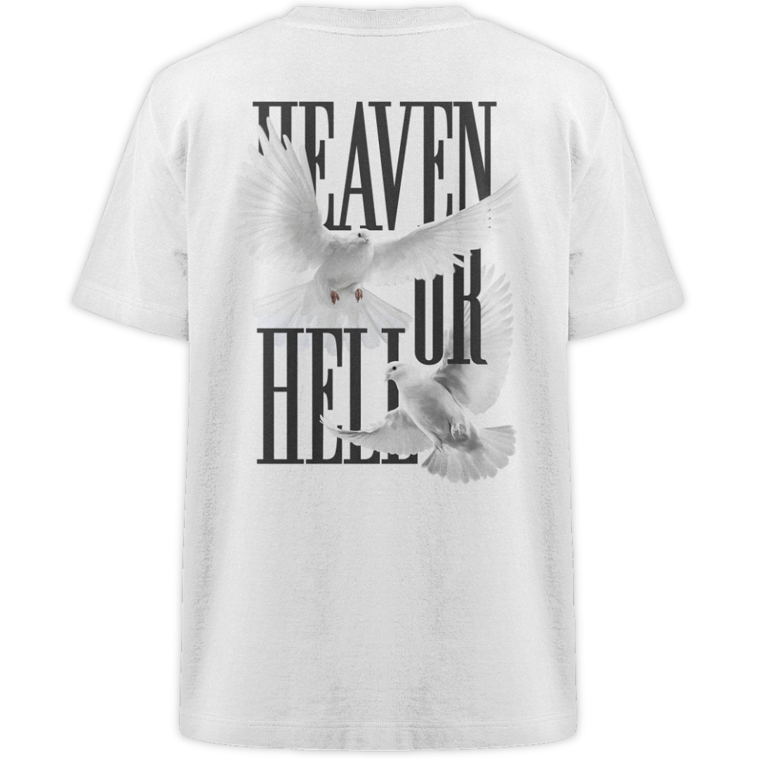 'Heaven Or Hell' Oversized Shirt