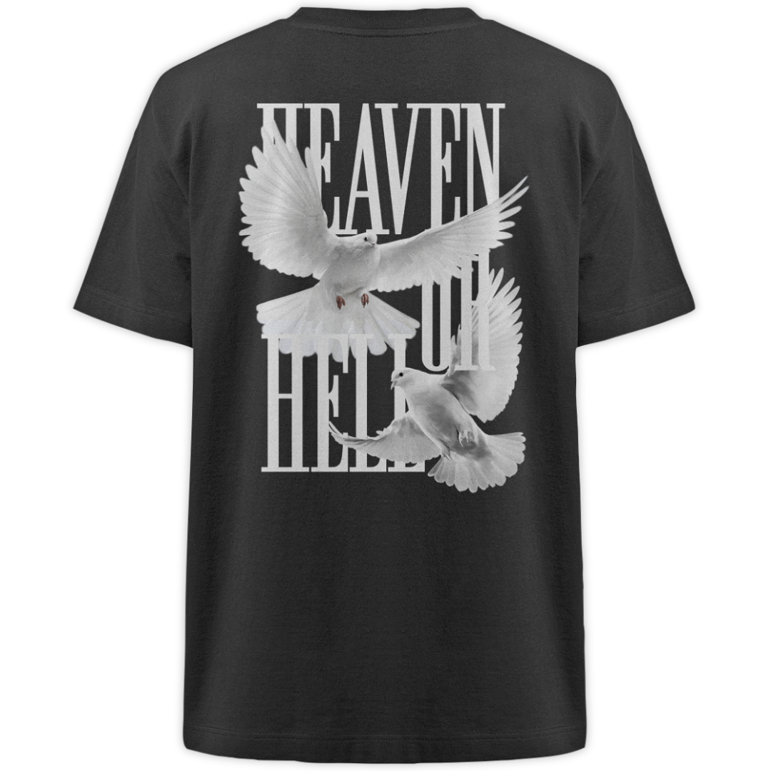 'Heaven Or Hell' Oversized Shirt