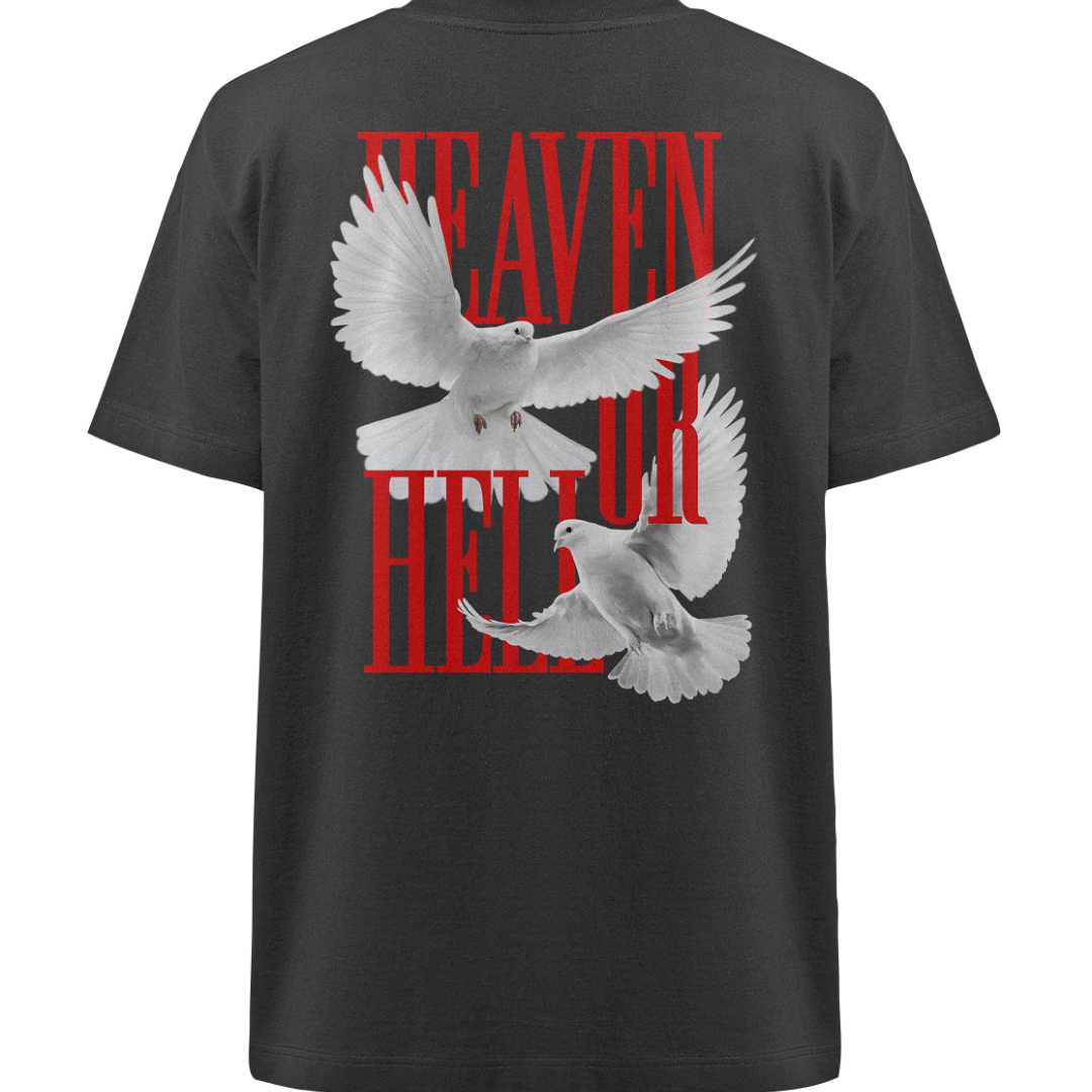 'Heaven Or Hell' Oversized Shirt