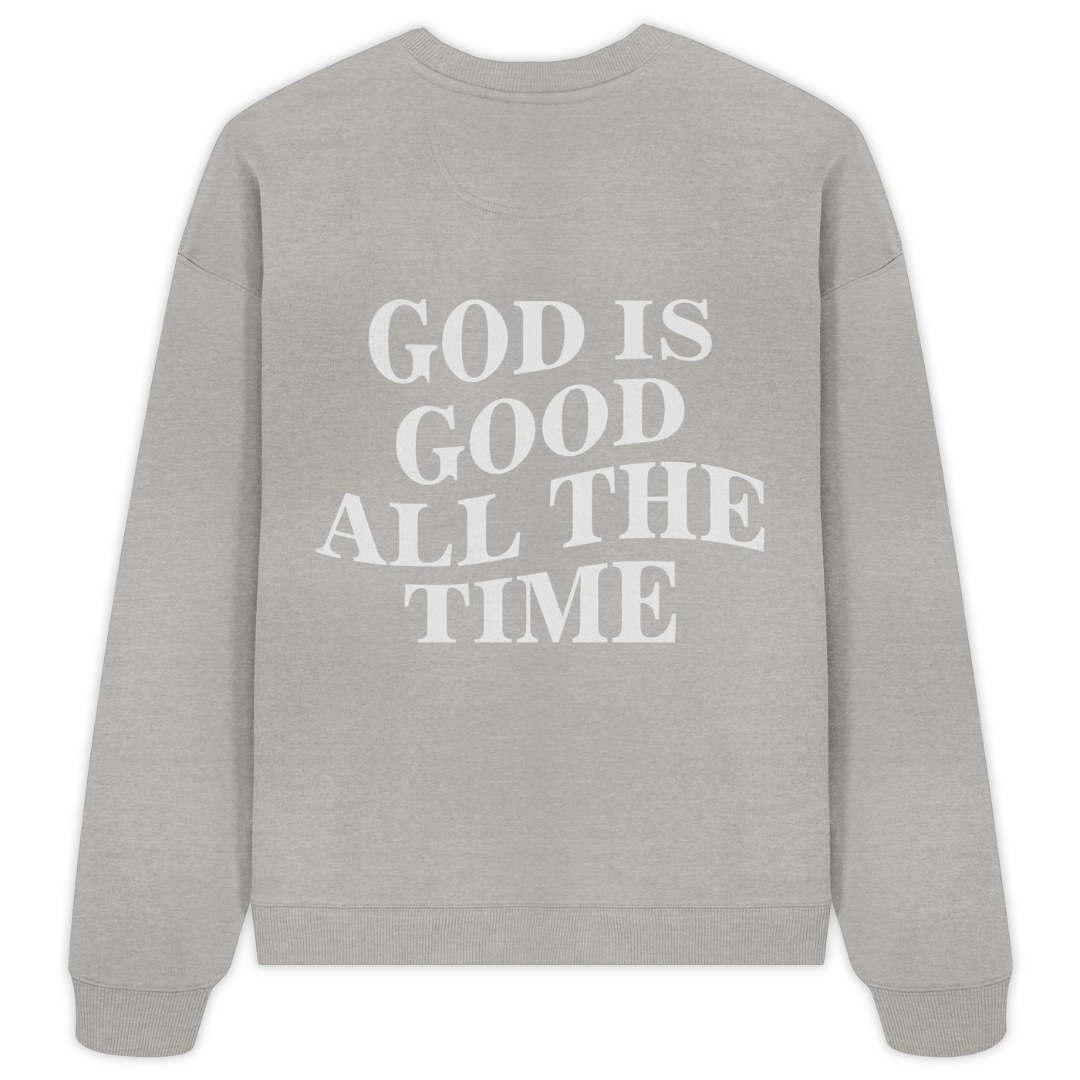 'God Is Good' Oversize Sweatshirt