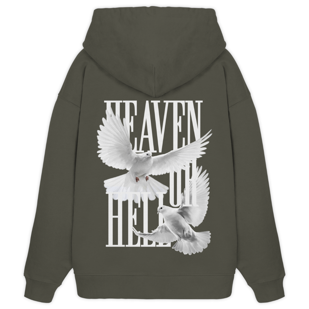 'Heaven Or Hell' Oversize Hoodie