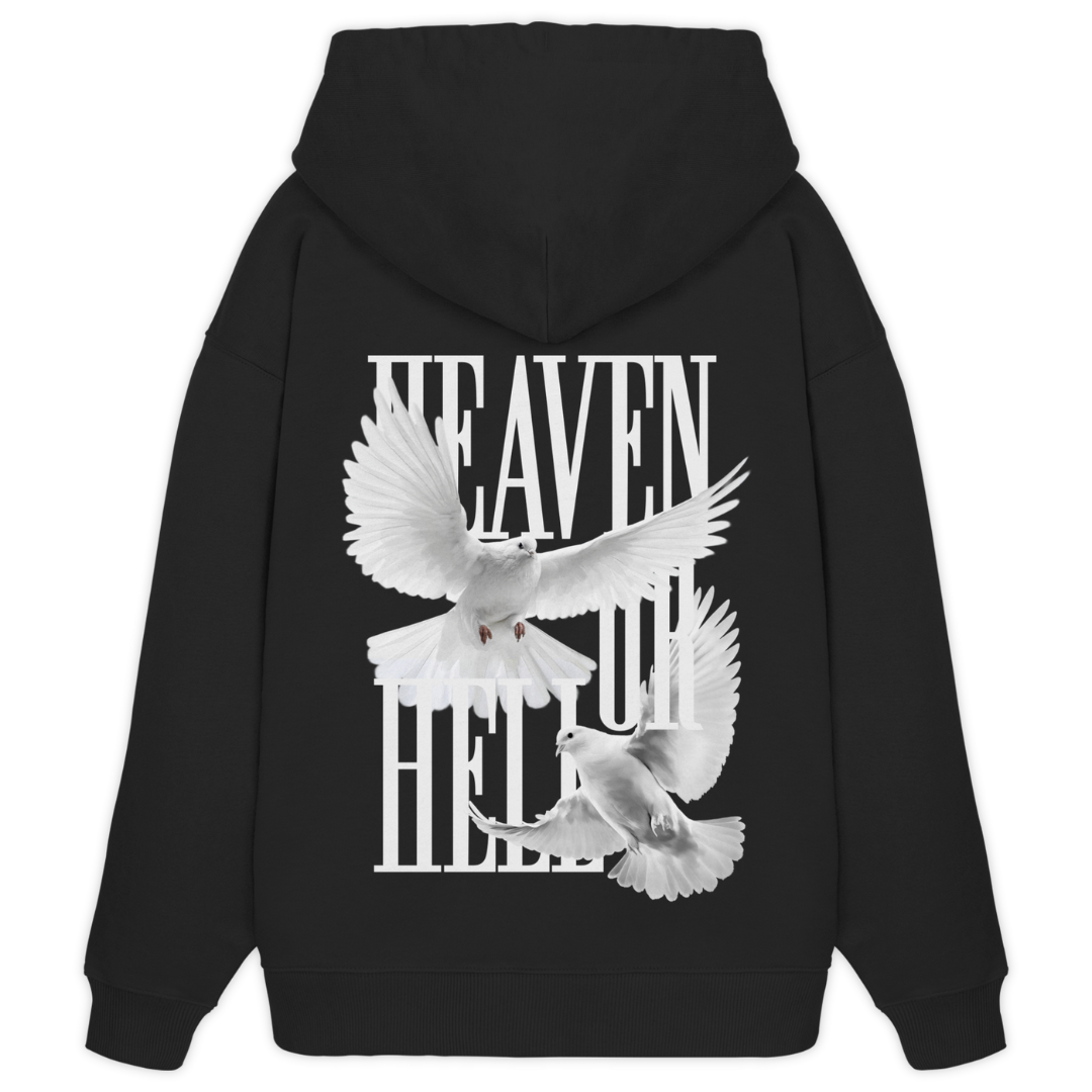 'Heaven Or Hell' Oversize Hoodie