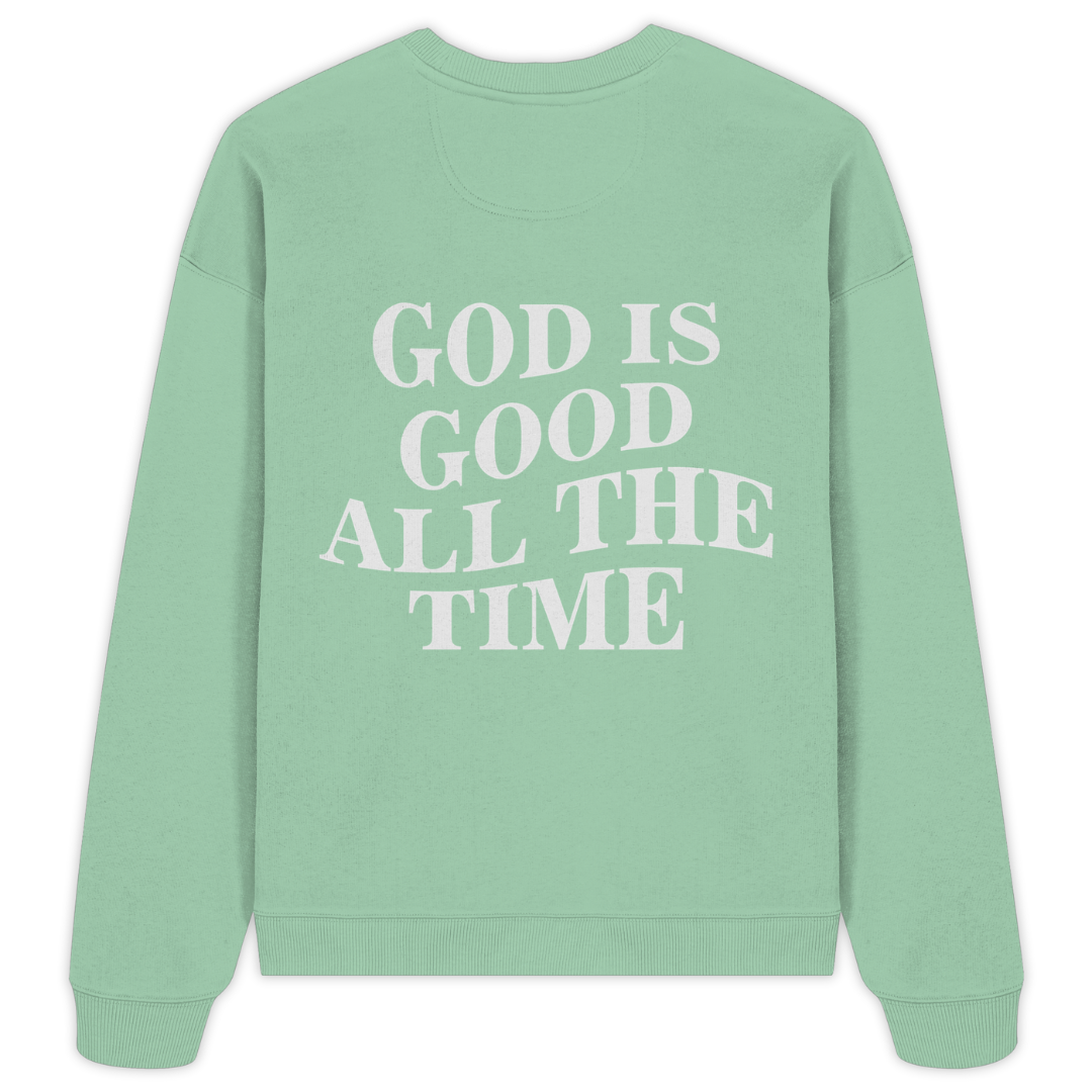 'God Is Good' Oversize Sweatshirt