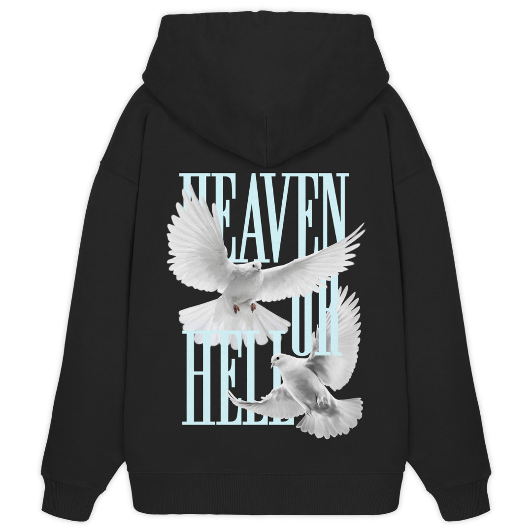 'Heaven Or Hell' Oversize Hoodie
