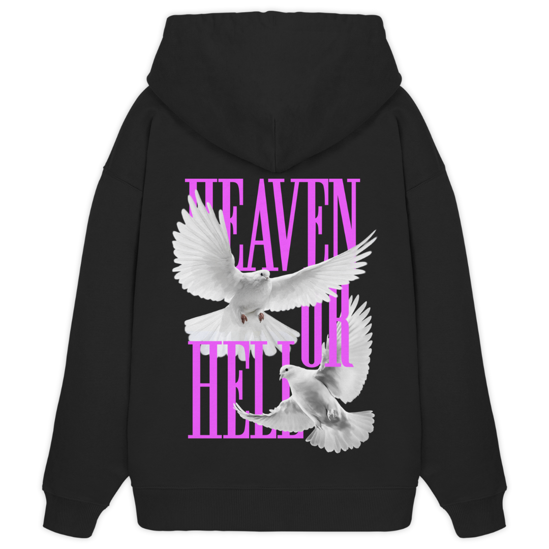 'Heaven Or Hell' Oversize Hoodie