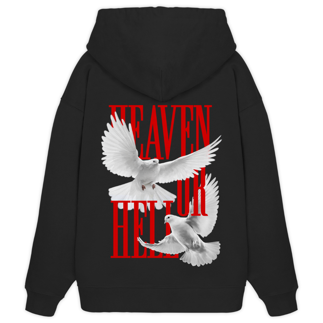 'Heaven Or Hell' Oversize Hoodie
