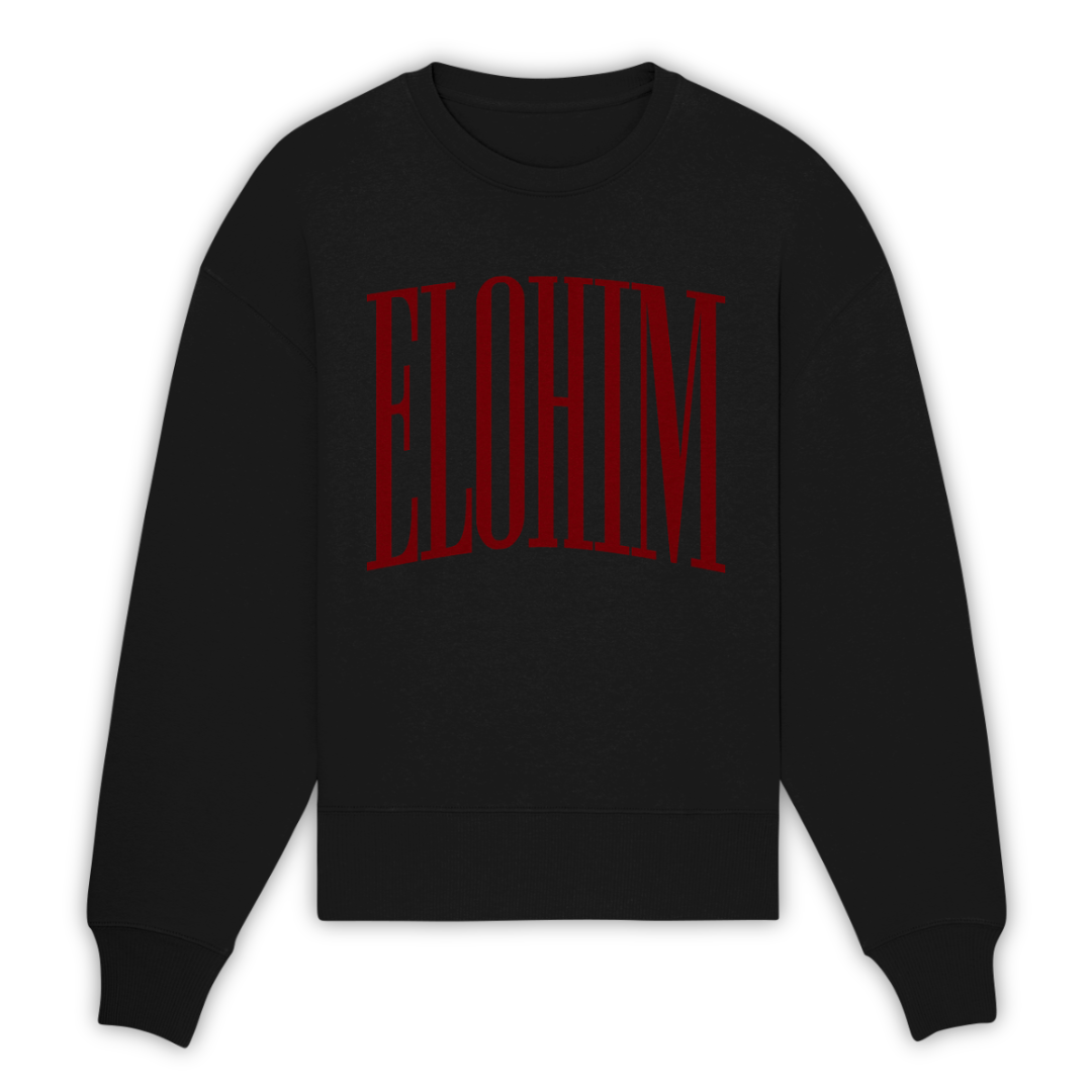 'ELOHIM' Oversize Pullover