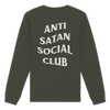 'Anti Satan Social Club' Organic Pullover