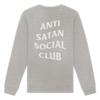 'Anti Satan Social Club' Organic Pullover