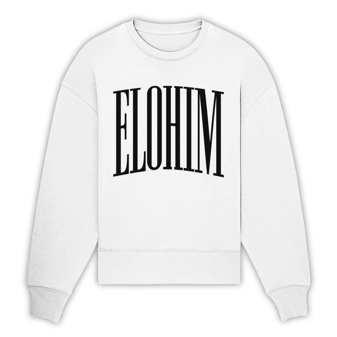 'ELOHIM' Oversize Pullover