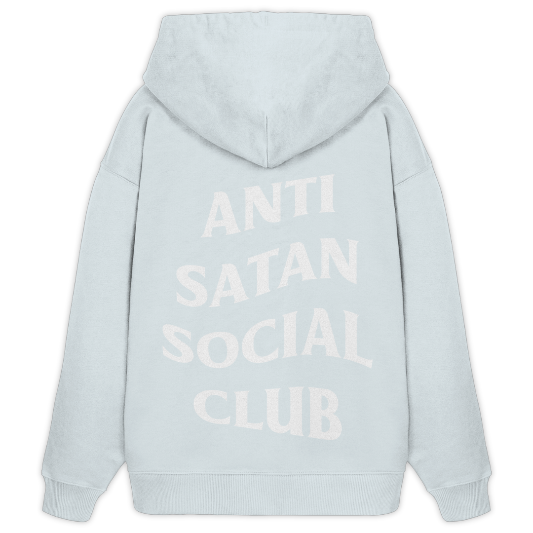 'Anti Satan Social Club' Oversize Hoodie