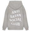 'Anti Satan Social Club' Oversize Hoodie