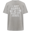 'At The Feet Of Jesus' Oversize Shirt