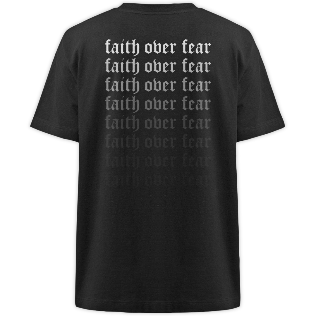 'Faith Over Fear' Oversize Shirt
