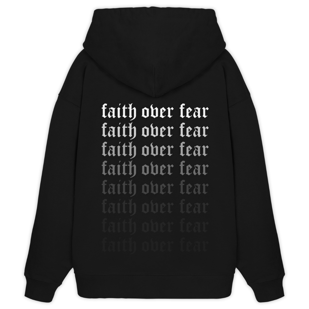 'Faith Over Fear' Oversize Hoodie