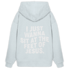 'At The Feet Of Jesus' Oversize Hoodie