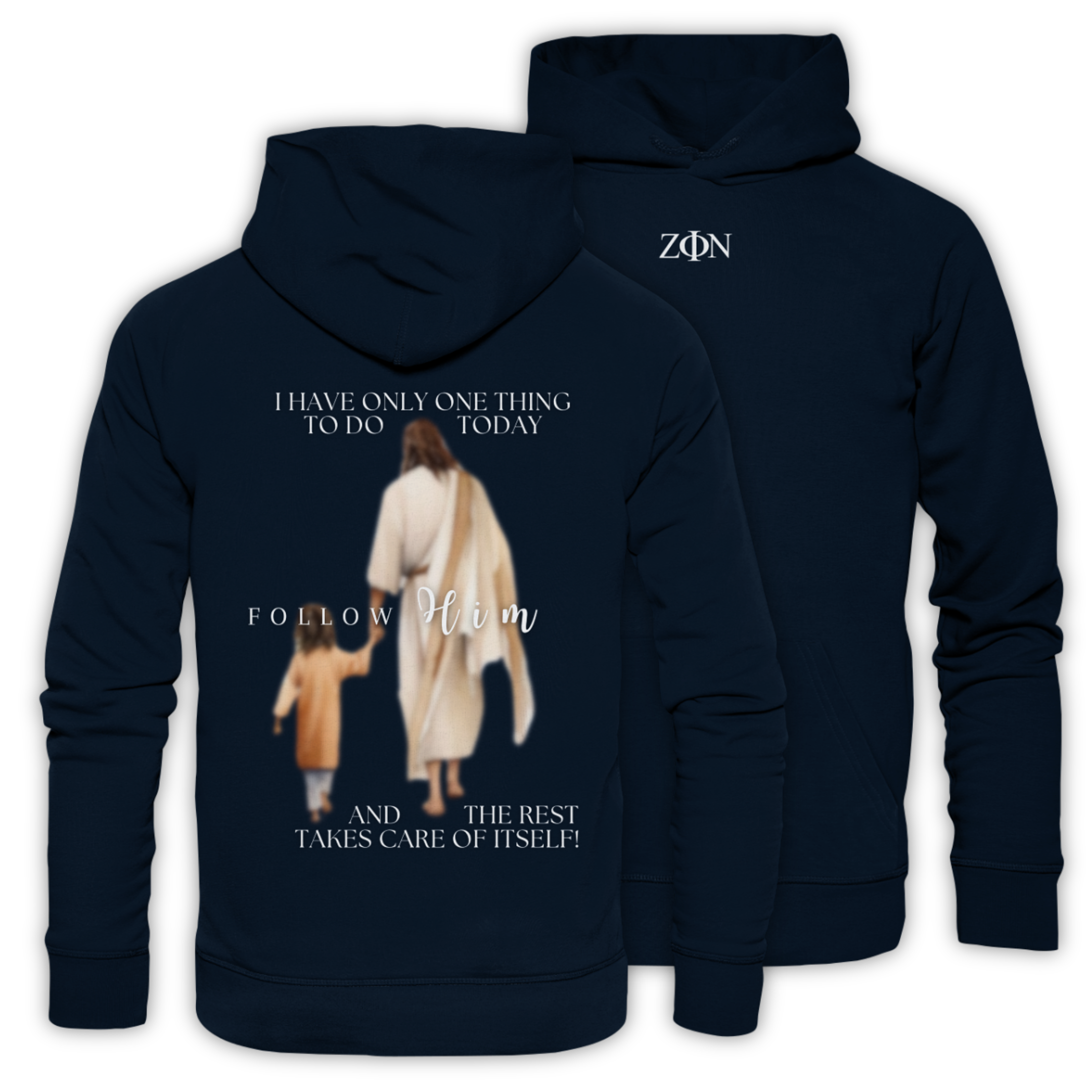 'Follow Him' Streetwear Hoodie