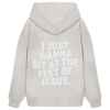 'At The Feet Of Jesus' Oversize Hoodie