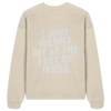 'At The Feet Of Jesus' Oversize Sweatshirt