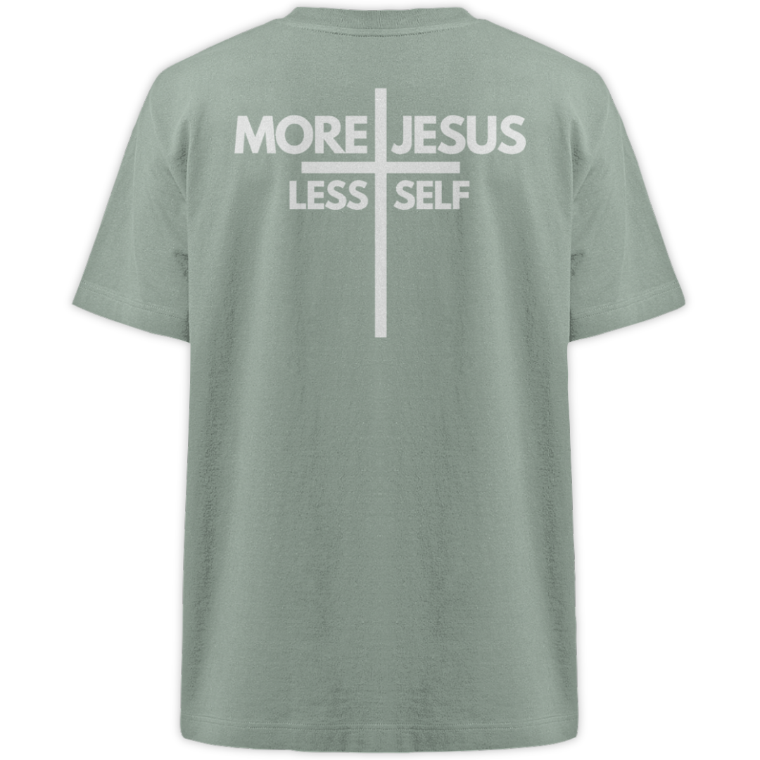 'More Jesus' Oversize Shirt