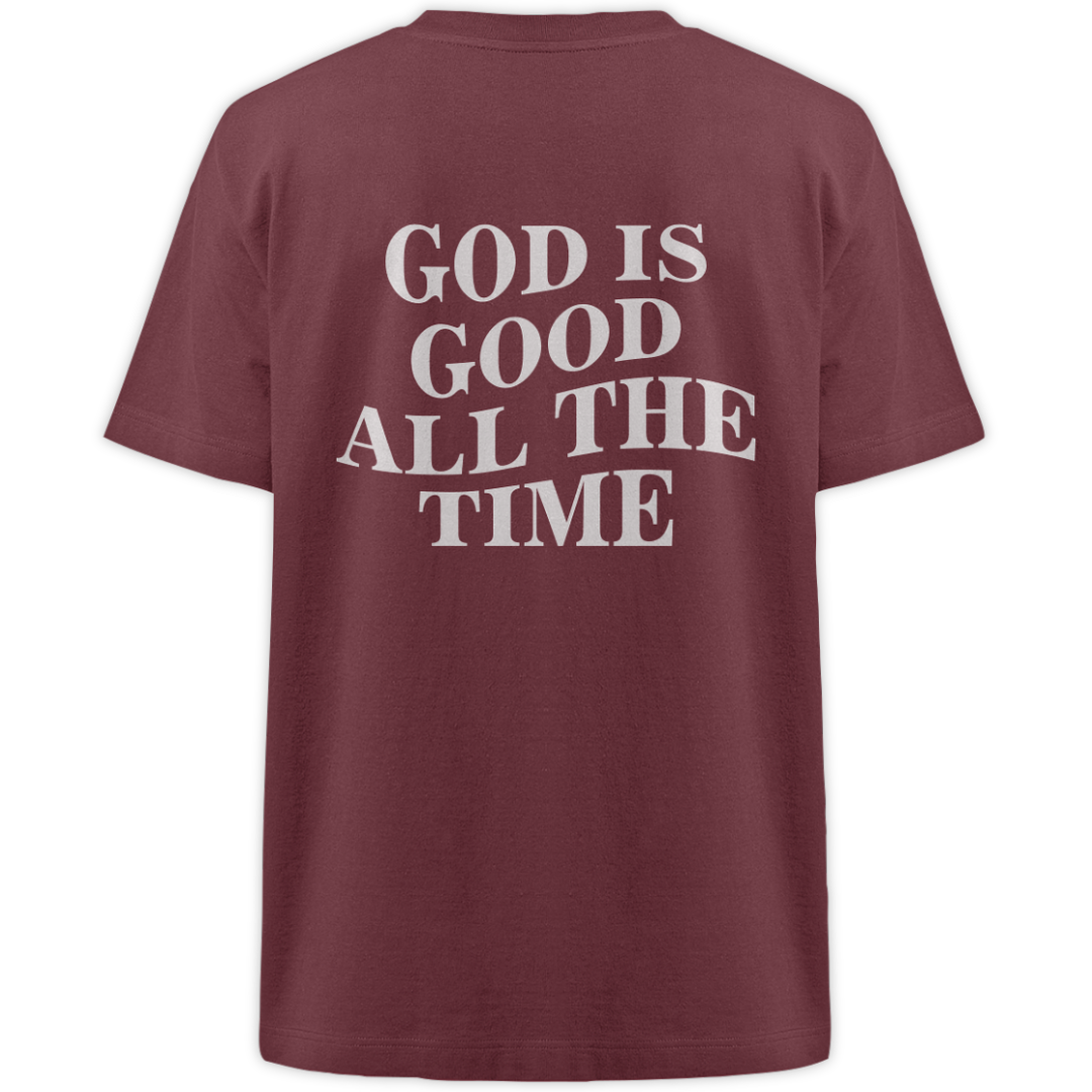 'God Is Good' Oversize Shirt