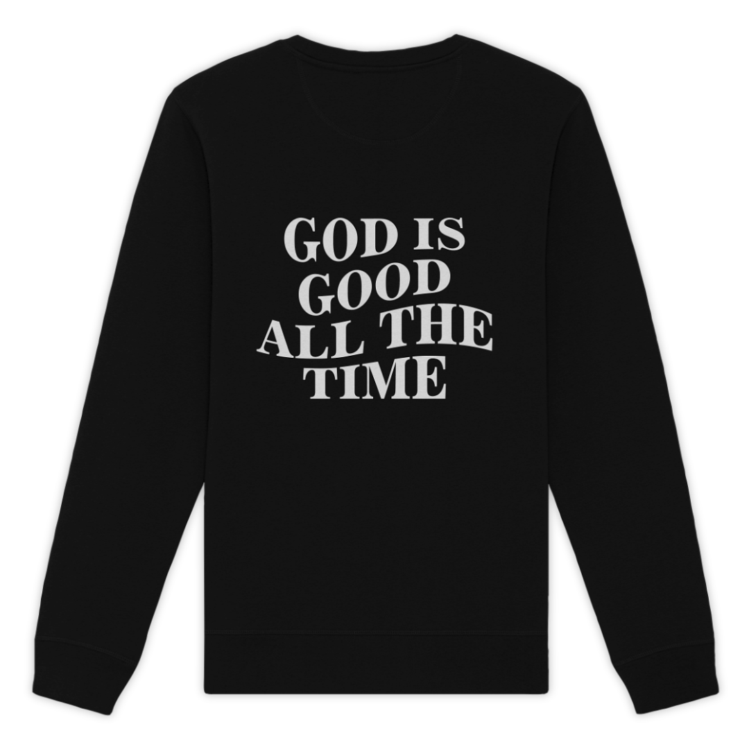 'God Is Good' Organic Pullover