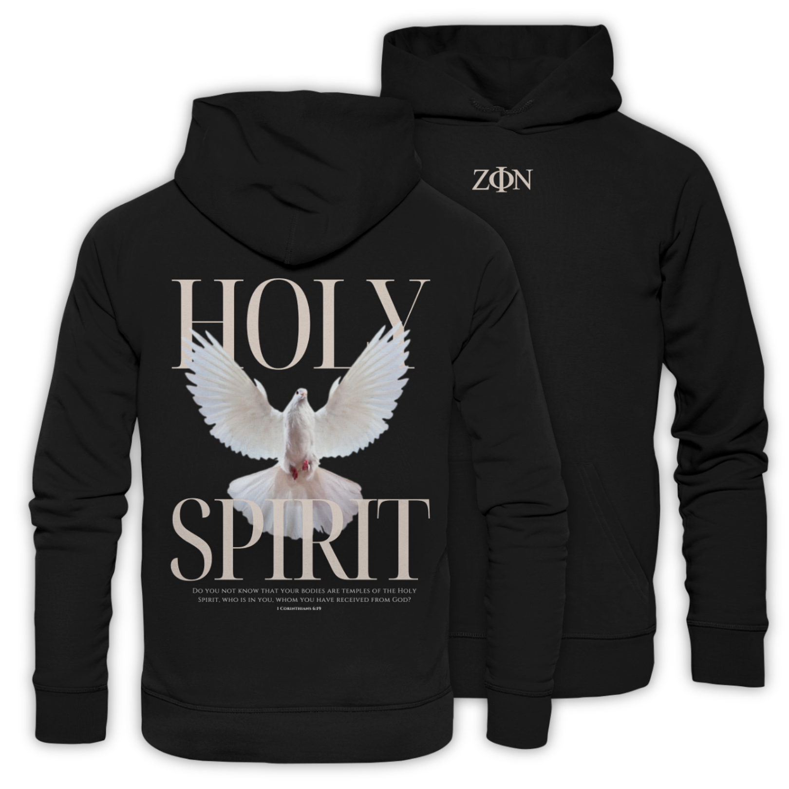 'Holy Spirit' Streetwear Hoodie