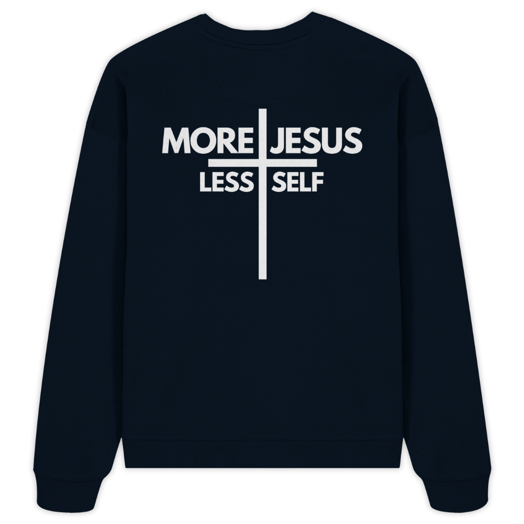 'More Jesus' Oversize Sweatshirt