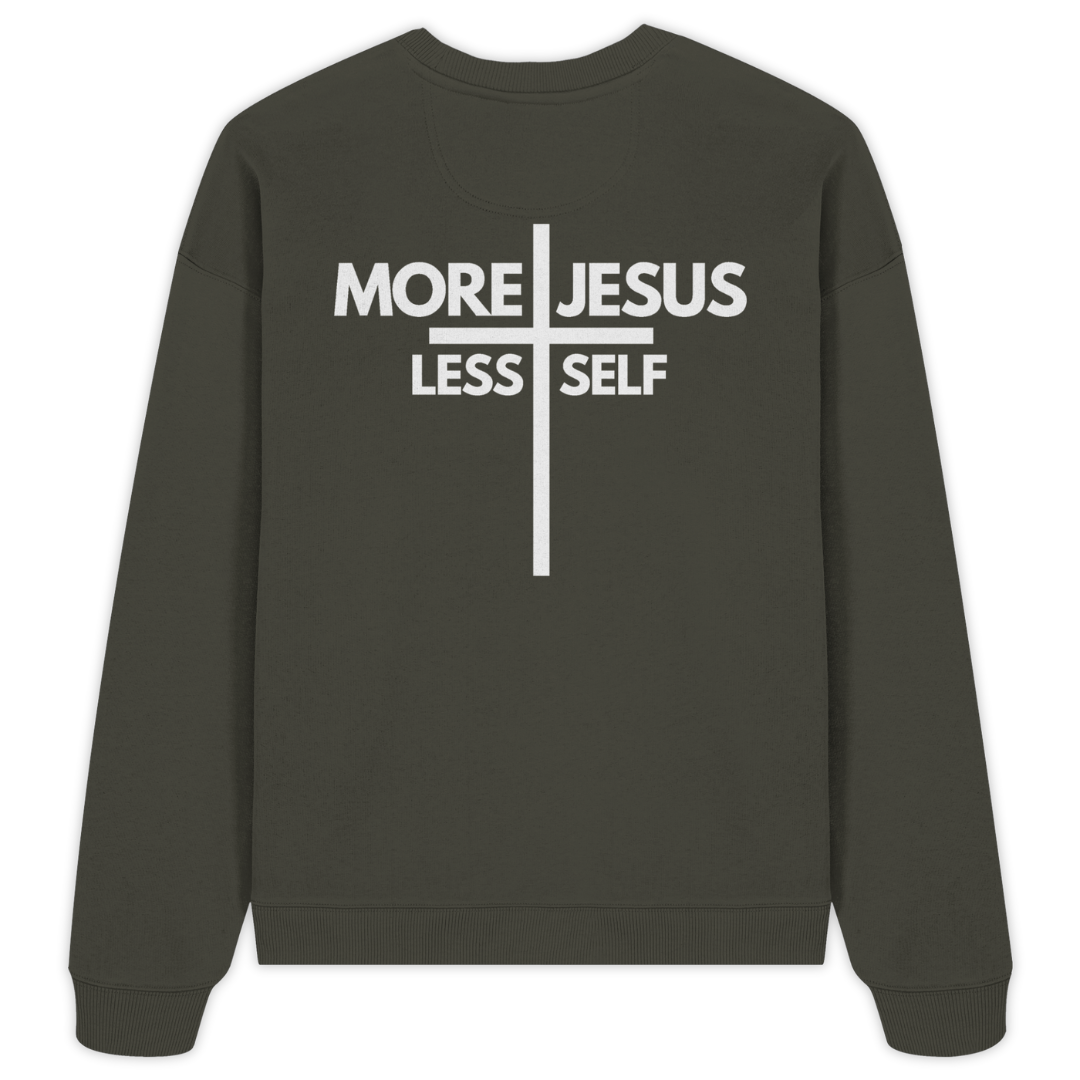 'More Jesus' Oversize Sweatshirt