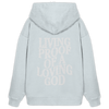 'Living Proof Of A Loving God' Oversize Hoodie