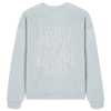 'Living Proof Of A Loving God' Oversize Sweatshirt