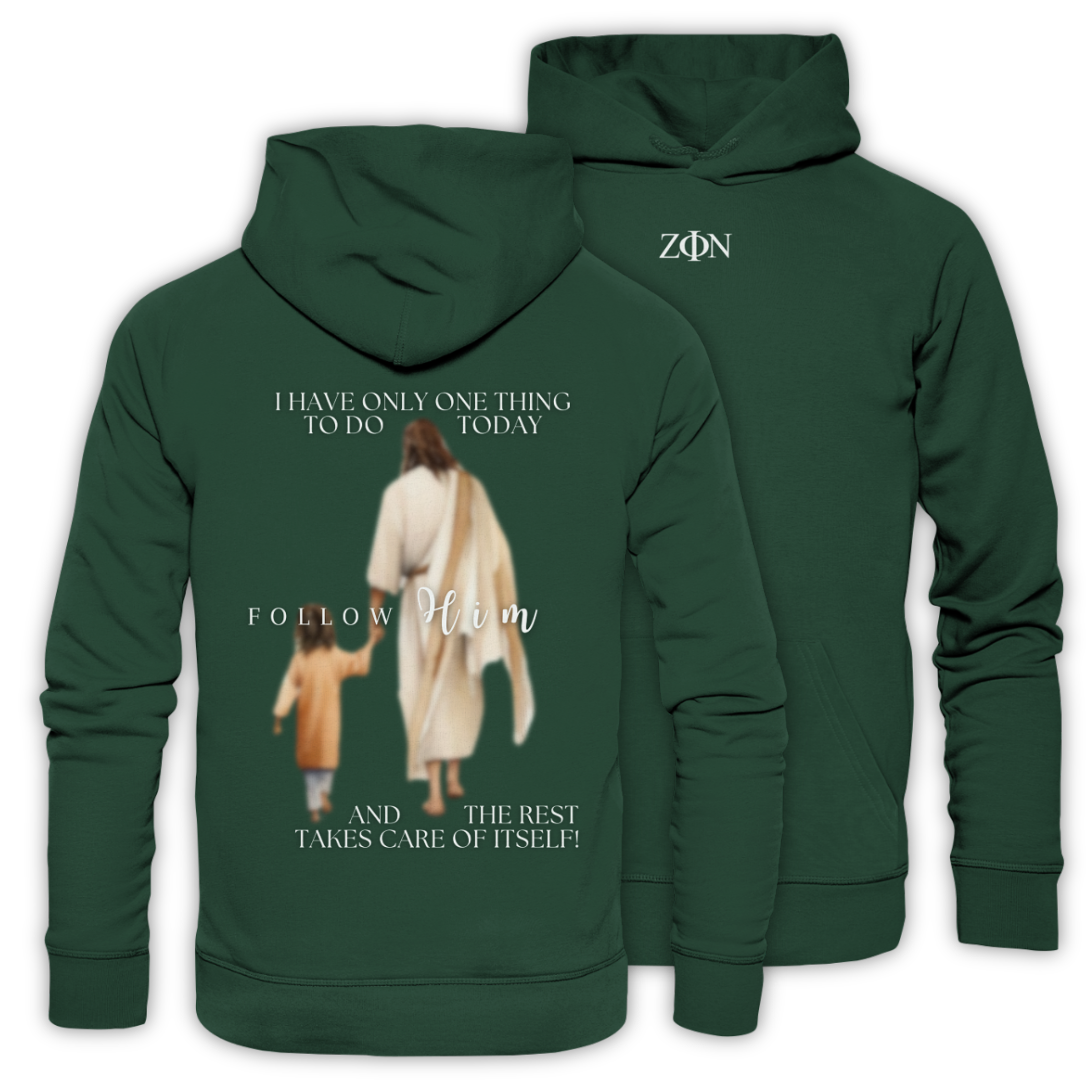 'Follow Him' Streetwear Hoodie