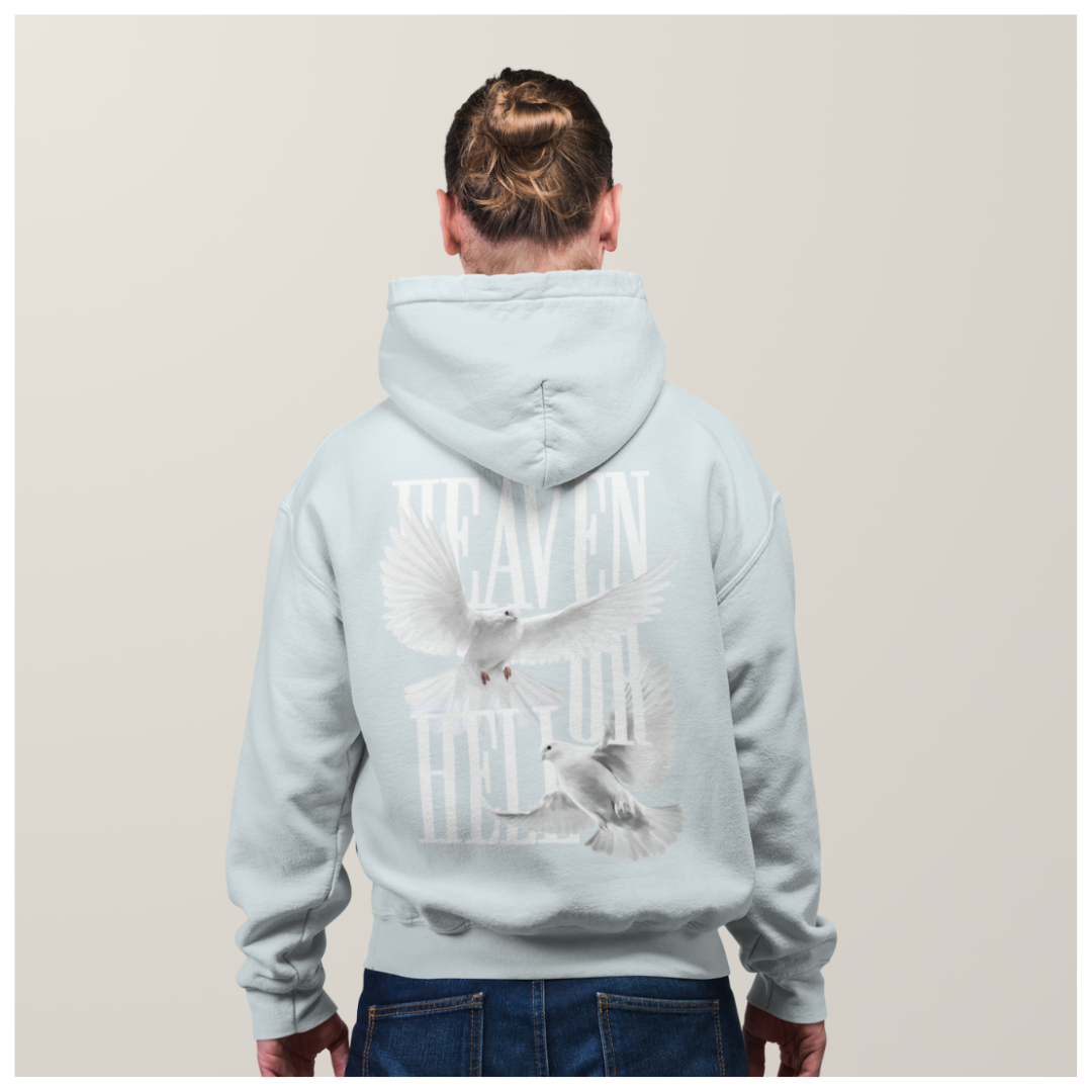 'Heaven Or Hell' Oversize Hoodie