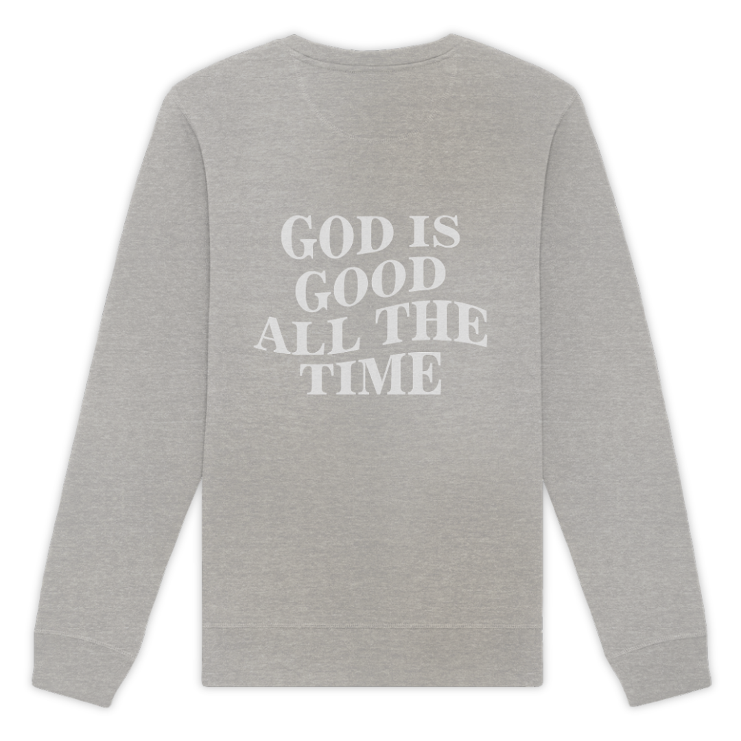 'God Is Good' Organic Pullover