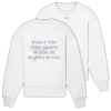 'He Believes In You' Oversize Sweatshirt
