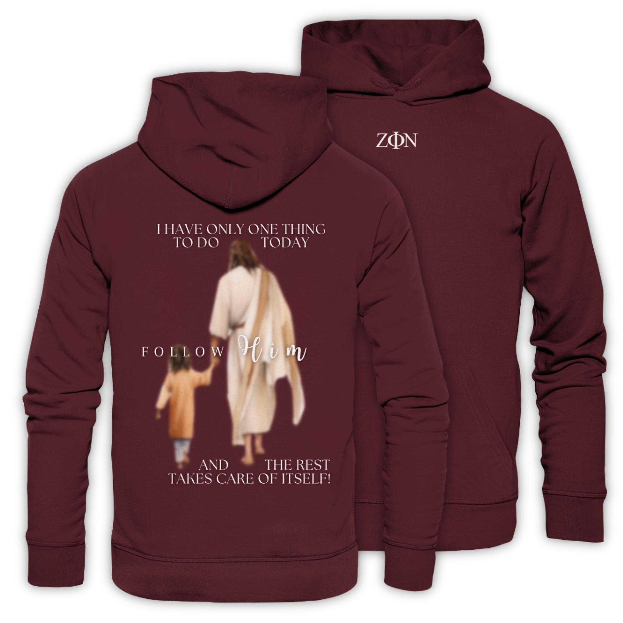 'Follow Him' Streetwear Hoodie