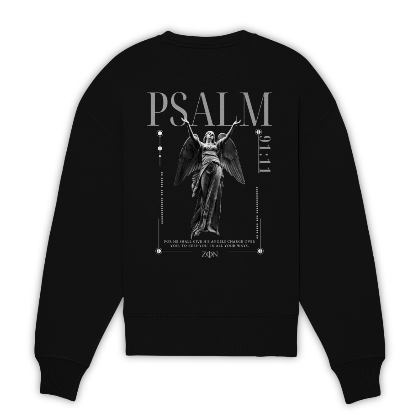 'Angels Around' Oversize Sweatshirt