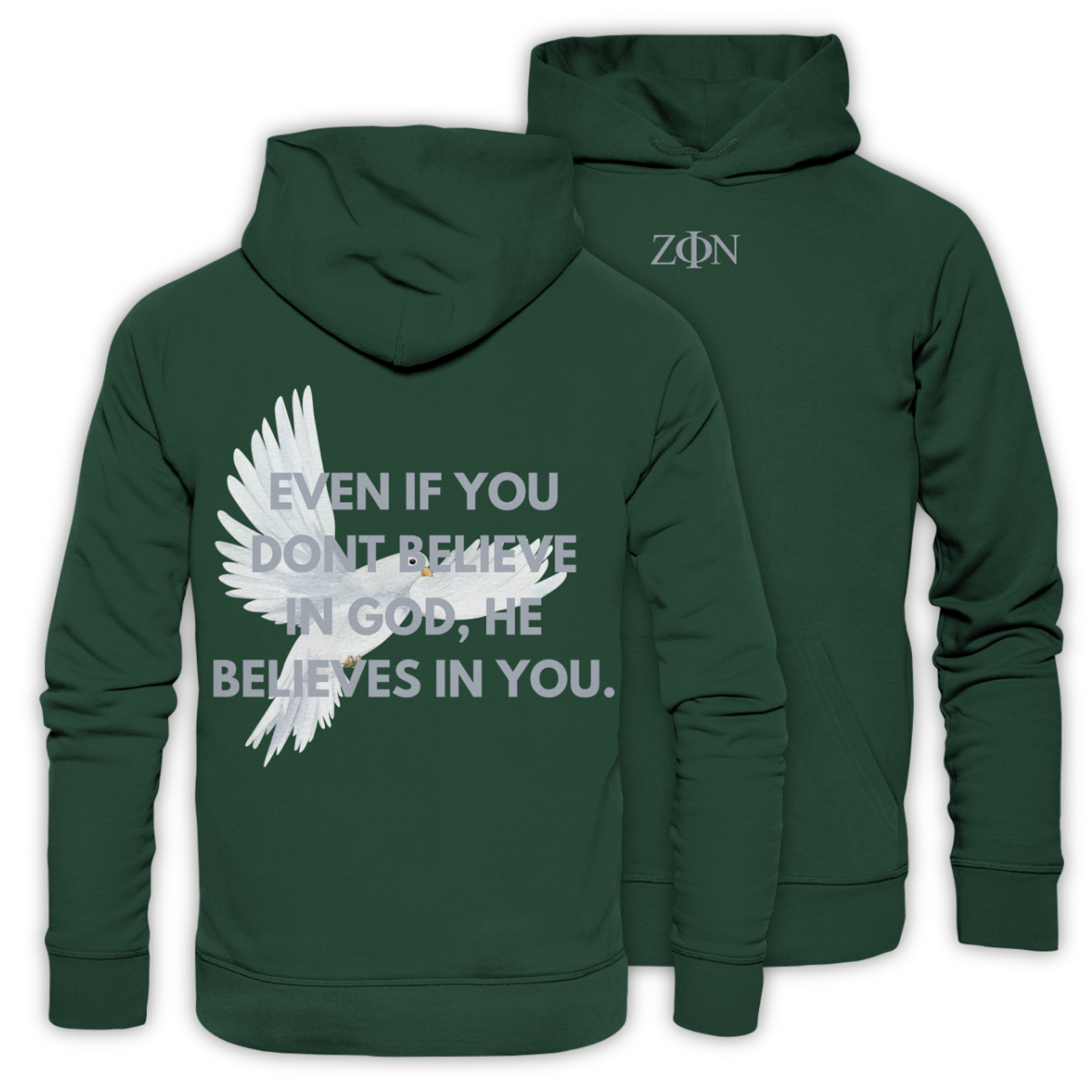 'He Believes In You' Streetwear Hoodie