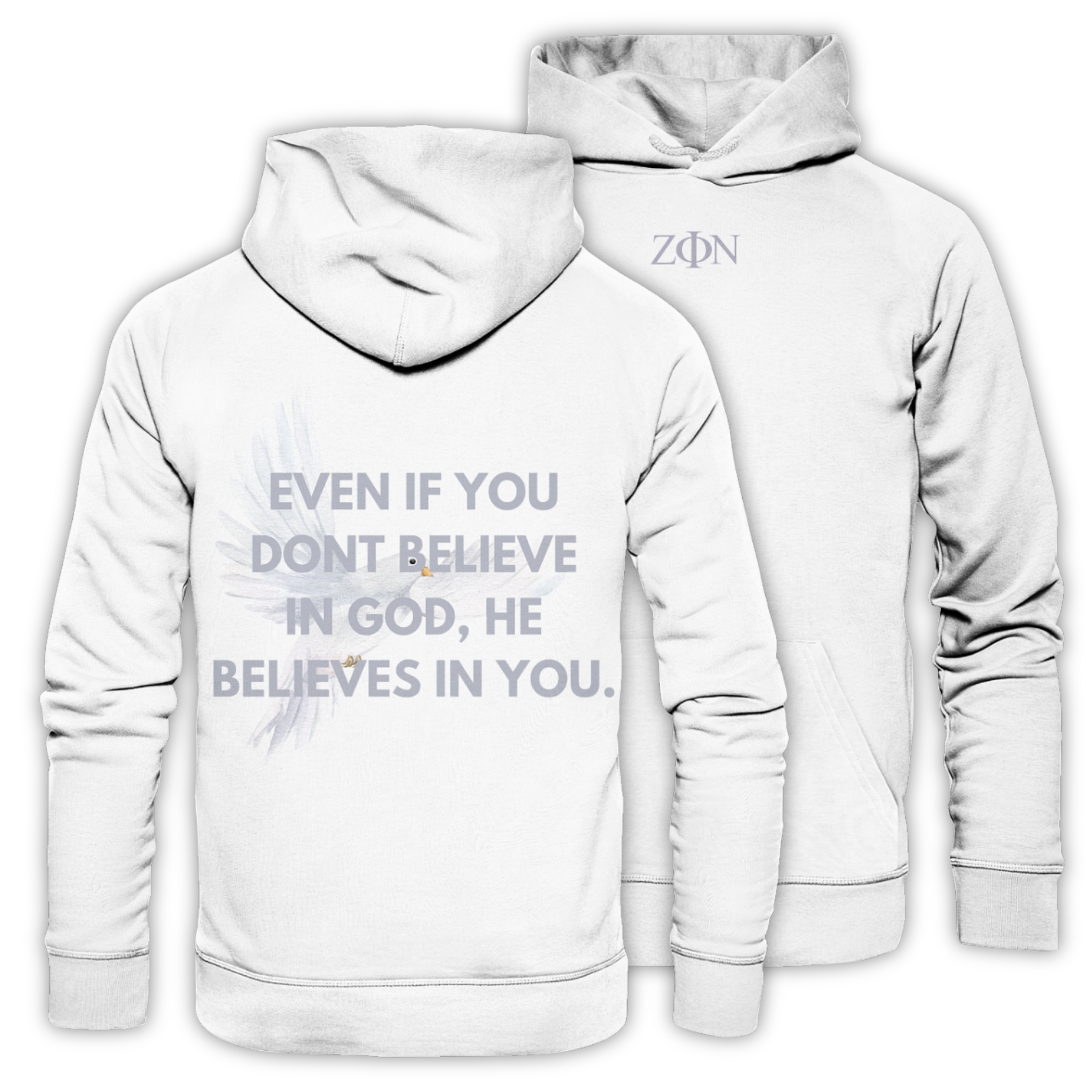 'He Believes In You' Streetwear Hoodie