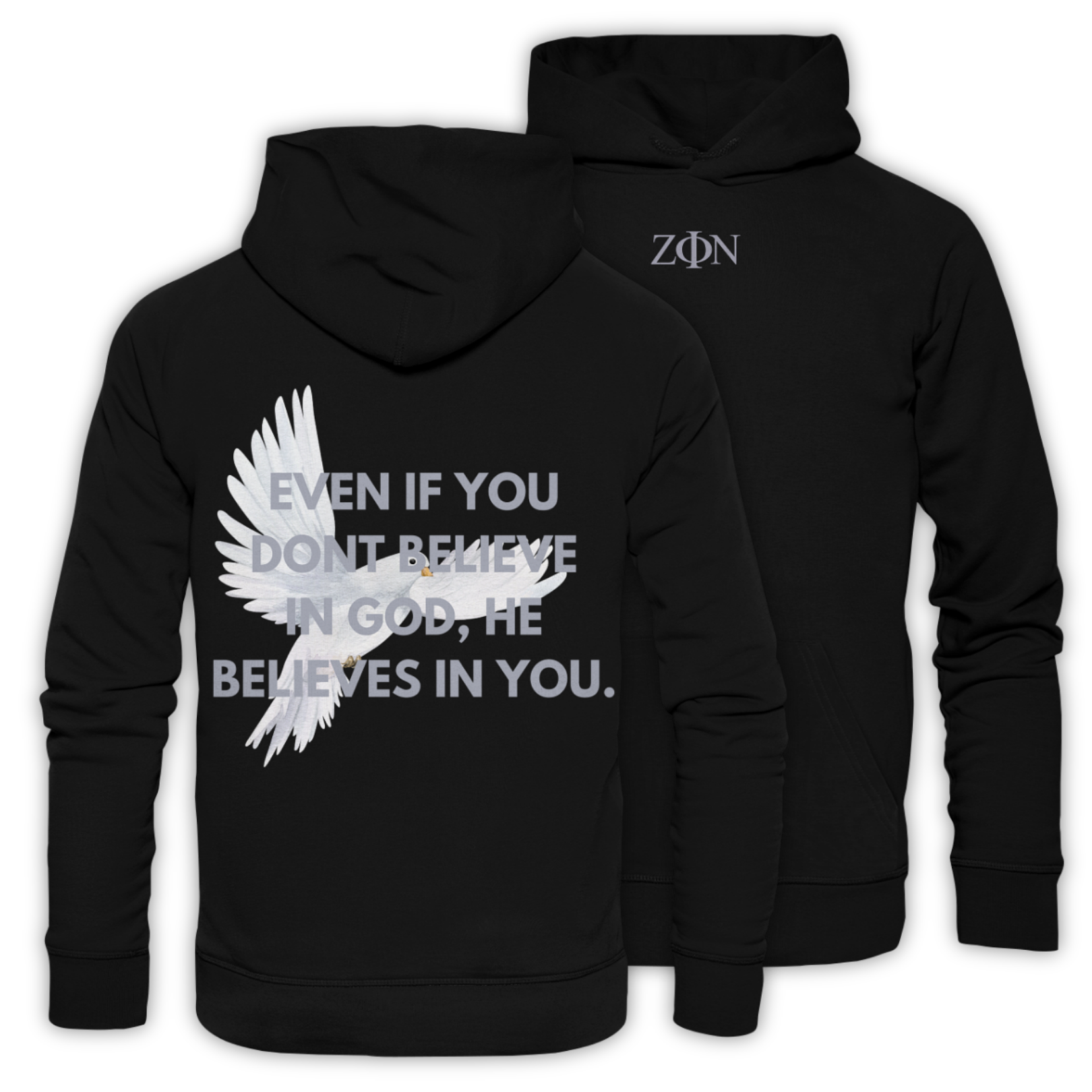 'He Believes In You' Streetwear Hoodie