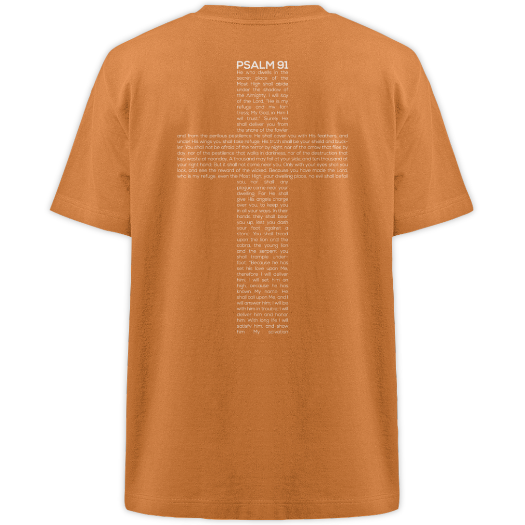 'Psalm 91 Cross'  Oversize Shirt