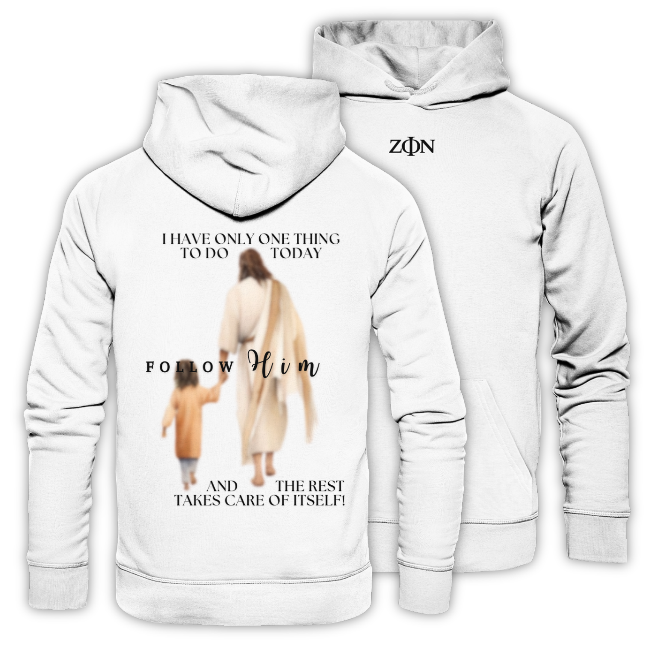 'Follow Him' Streetwear Hoodie