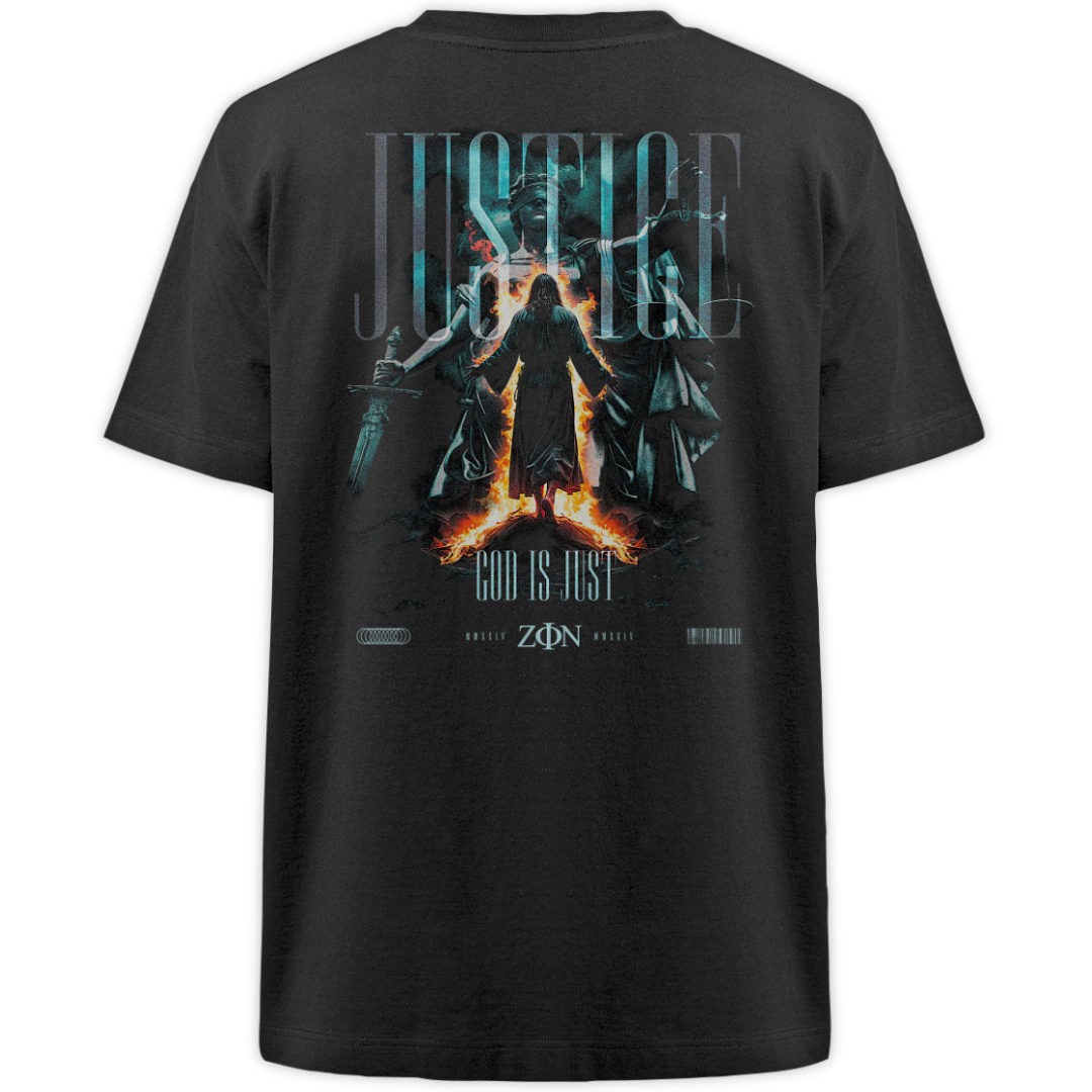 'Justice' Oversize Shirt