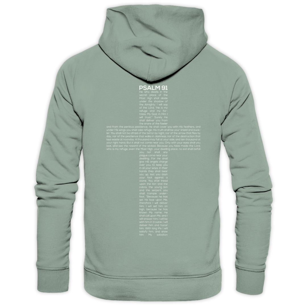 'Psalm 91 Cross' Streetwear Hoodie